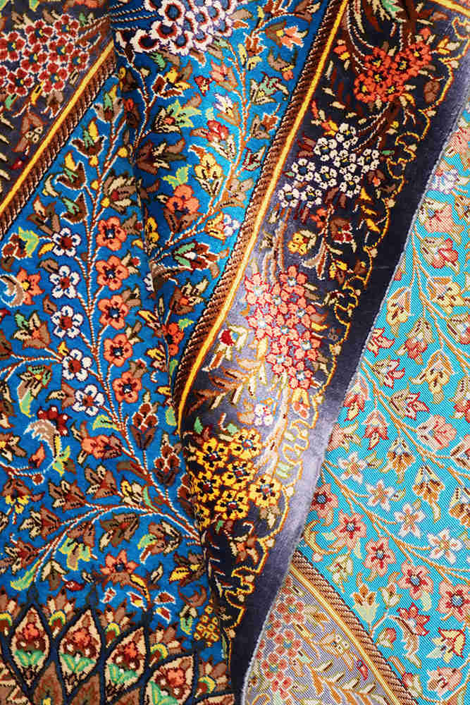 خریدار فرش چله ابریشم